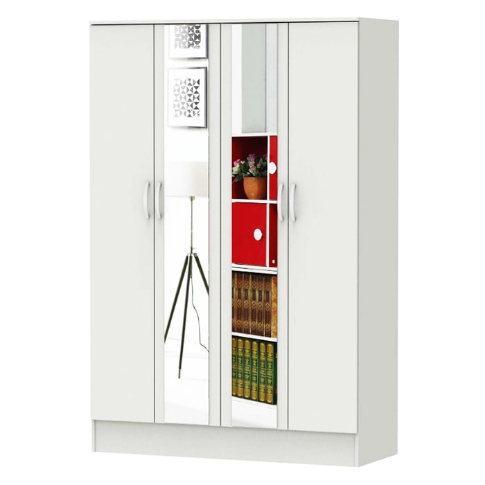 FZ Wardrobe 4 Door 12_0074 - White