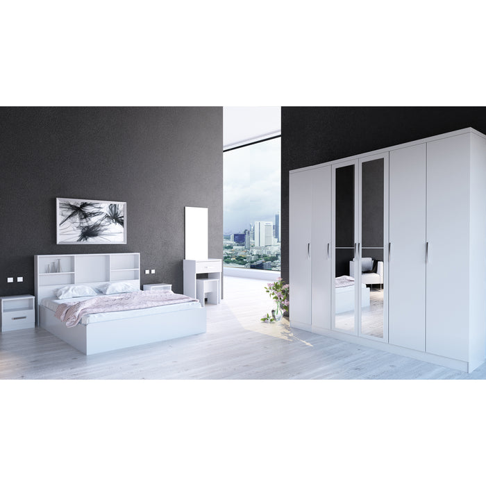 ORC Bedroom Set QUEEN w/6D Wardrobe