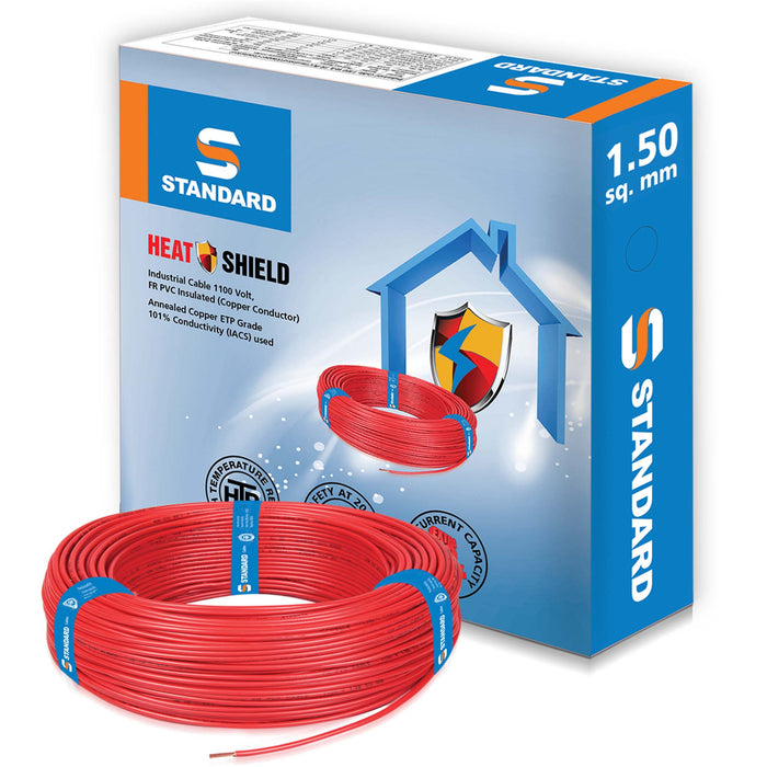 STANDARD WIRE 1.5 MM RED 100 MTR