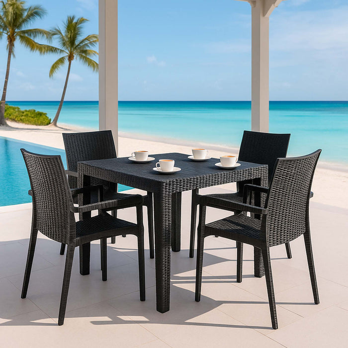 Outdoor Table with Chair (1+4) DT01+DC02
