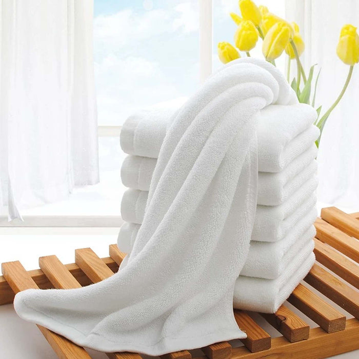 Bath Towel White 75x150cm (600)