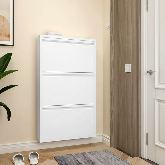 Wall Shoe Rack 3 Layer 1035 White