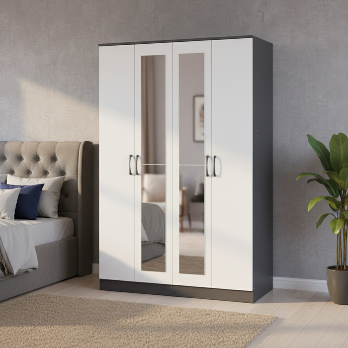 YS Wardrobe 4 Door WD 070624 1200x1900mm