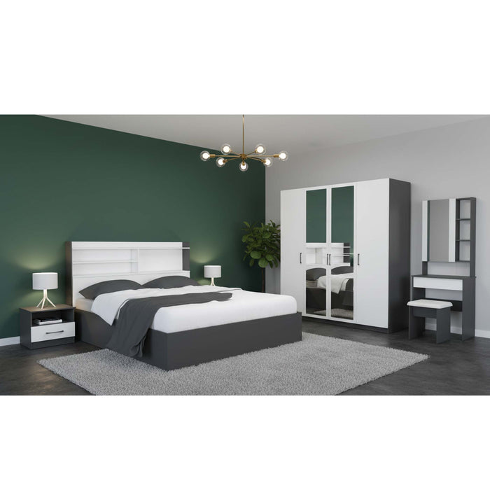 YS Bedroom Set KING 4 Door Wardrobe
