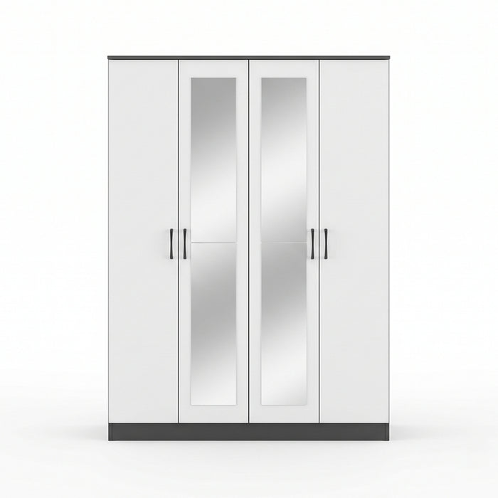 YS Wardrobe 4 Door WD 070624 1200x1900mm