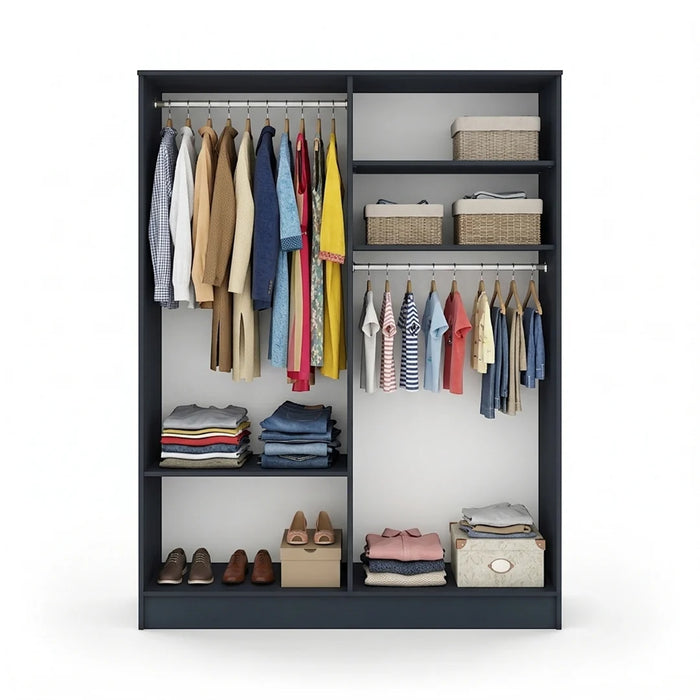YS Bedroom Set 4 Door Wardrobe KING