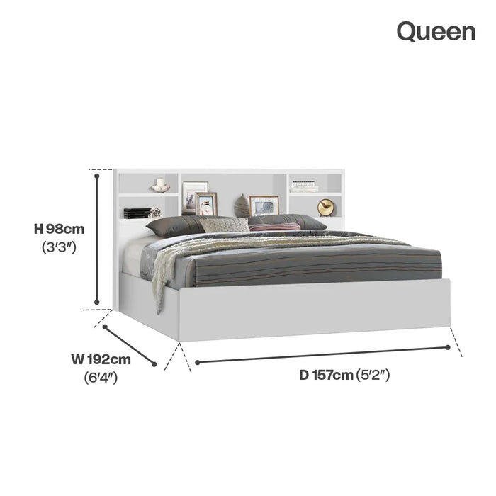 ORC Bedroom Set QUEEN w/3D Wardrobe