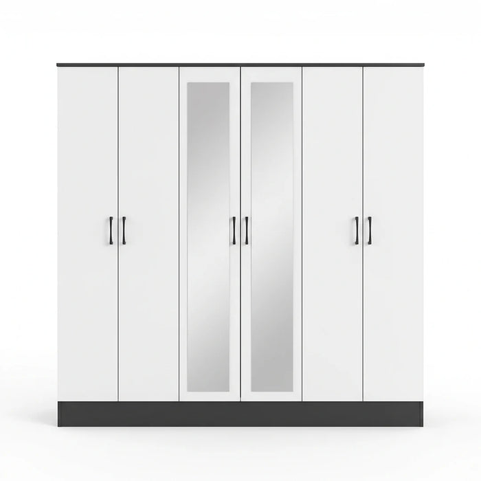 YS Bedroom Set 6 Door Wardrobe  SINGLE