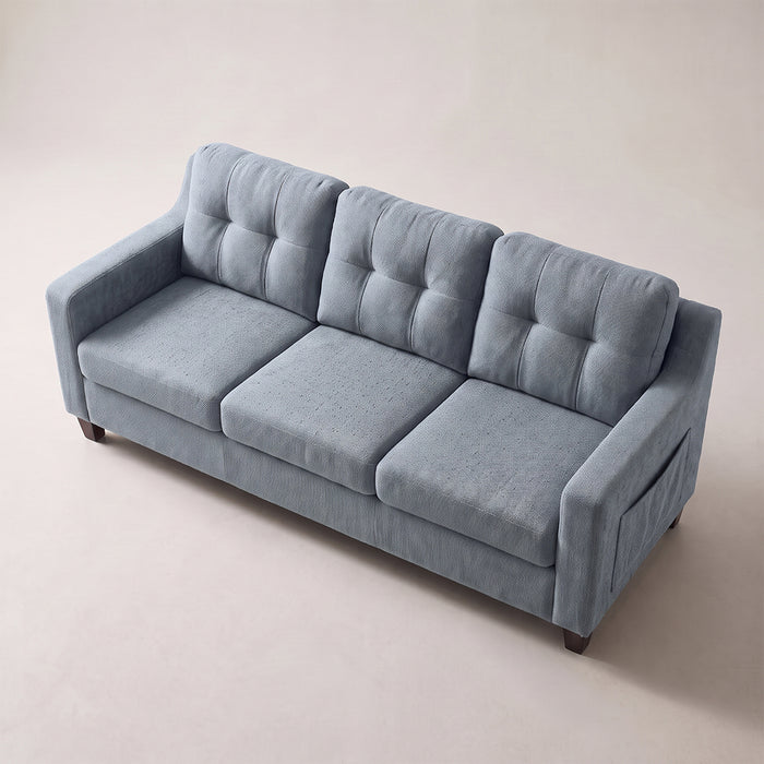 Sofa SET Q-2178 - 123 Seater Dark Slate Gray