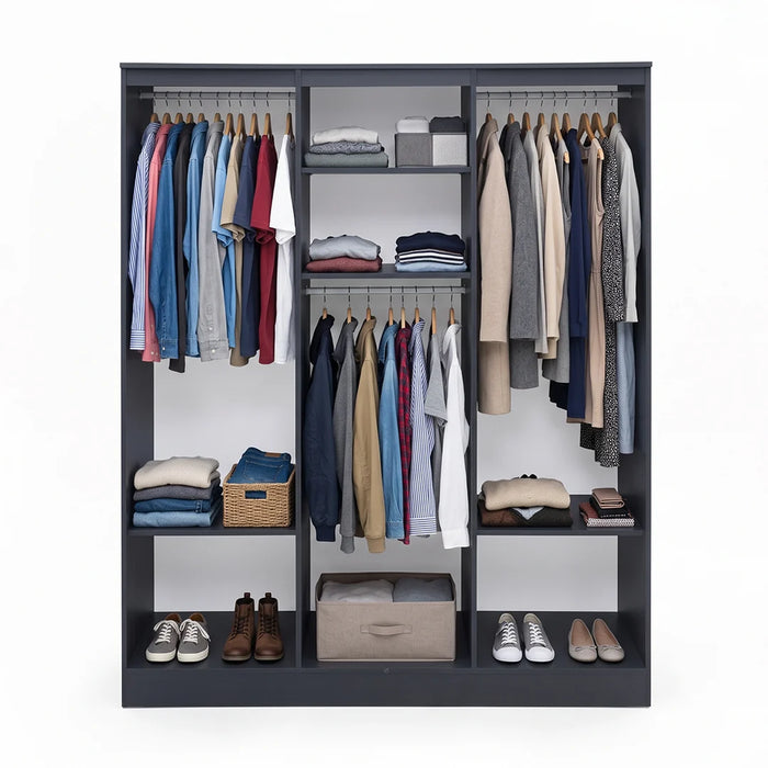 YS Bedroom Set 6 Door Wardrobe QUEEN