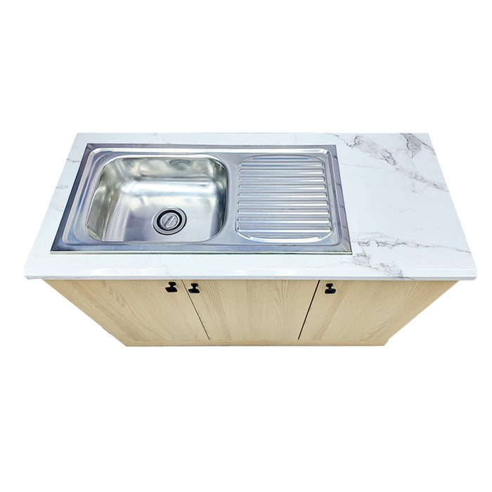 ORC Kitchen Cabinet Winter Maple 3D Bottom Sink KSB53111C