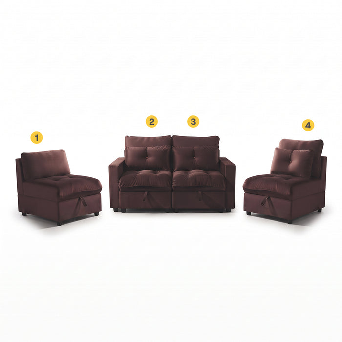 Sofa Q-25107-4 Seater