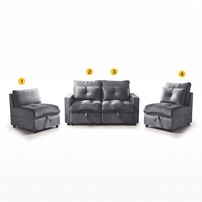 Sofa Q-25107-4 Seater