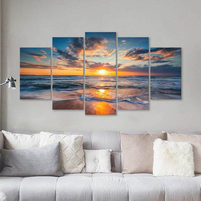 Canvas Wall Art 5 Pcs — GoldenGate-Maldives