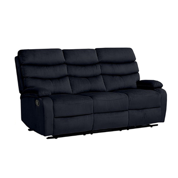 Recliner Sofa SET 8018 - 123 Black
