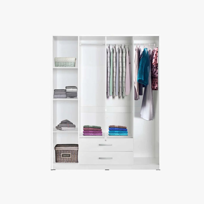 ORC Bedroom Set QUEEN w/4D Wardrobe