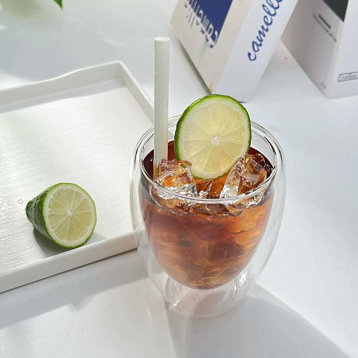 Double Wall Glass Cup DW7060-2 250ml