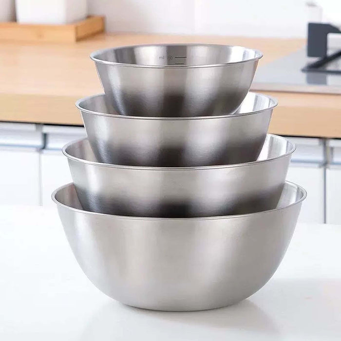 Stainless Steel Mixing Bowl Set ALR8531-4 (4Pcs)