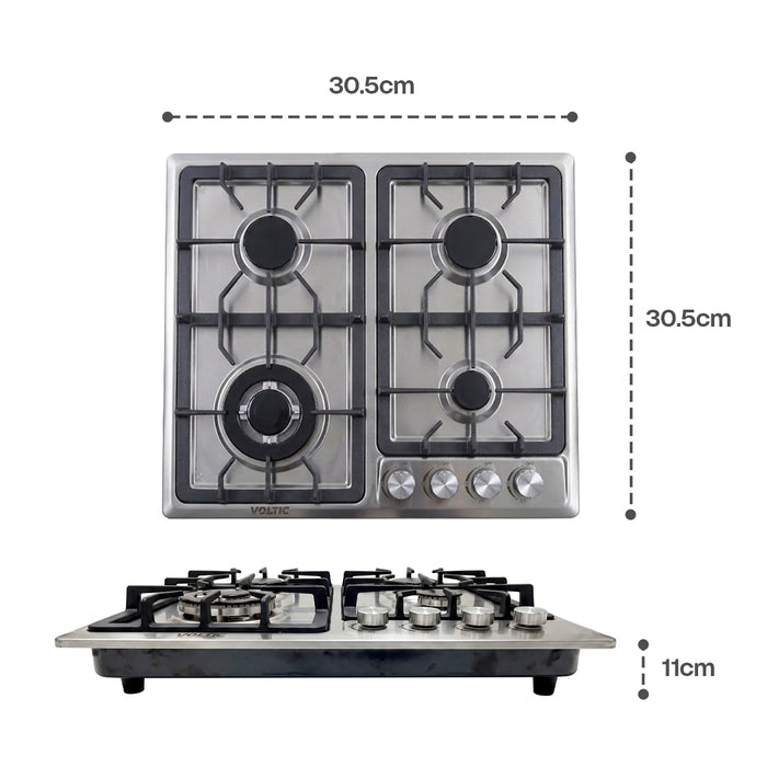 Voltic Gas Hob XK401S 4 Burner