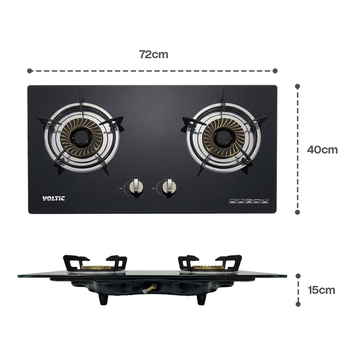 Voltic Gas Hob VT-B230D 2 Burner