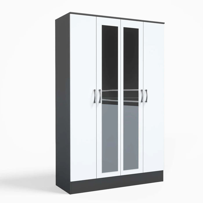 YS Bedroom Set 4 Door Wardrobe SINGLE