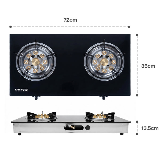 Voltic Gas Cooker VT-B896 2 Burner