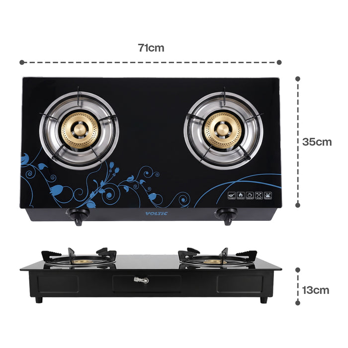 Voltic Gas Cooker VT-B230C 2 Burner
