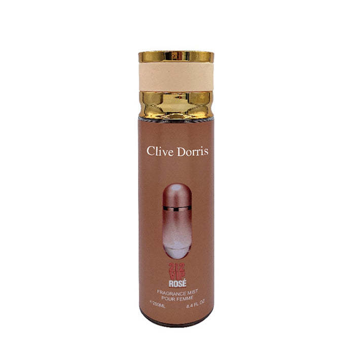 Clive Dorris 212 VIP Rose Body Mist CD2201-26 250ml