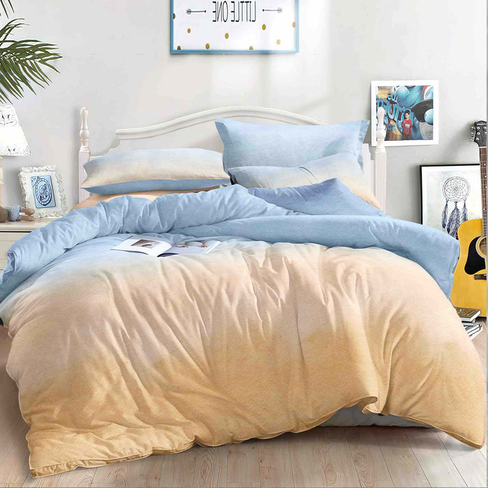 Bedsheet Queen with Quilt Cover (7 PCS)