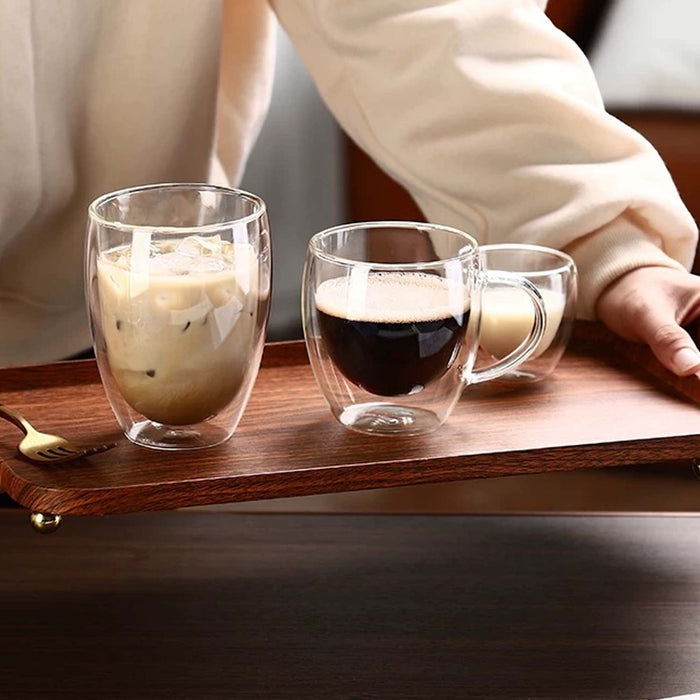 Double Wall Glass Cup DW9738 250ml