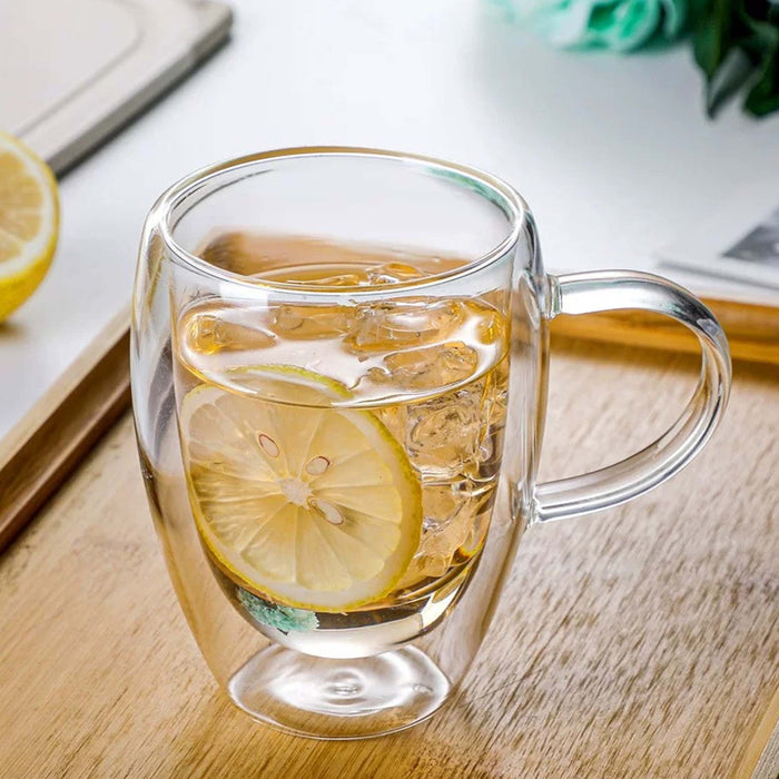 Double Wall Glass Cup DW9736 250ml