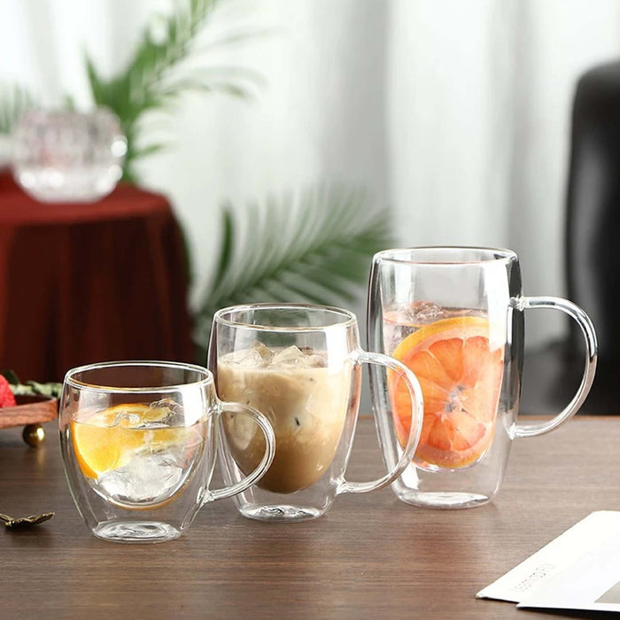 Double Wall Glass Cup DW9736 250ml