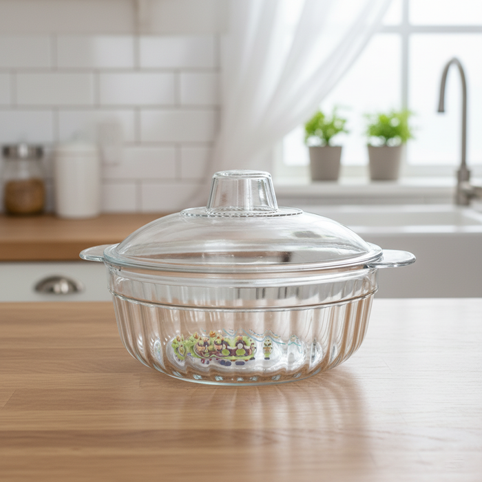 Plastic Bowl w/Lid A-9584-1