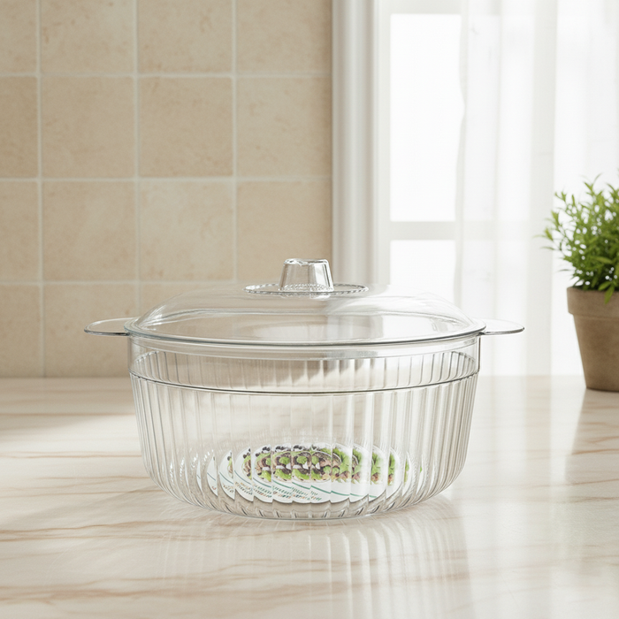 Plastic Bowl w/Lid A-9588-1