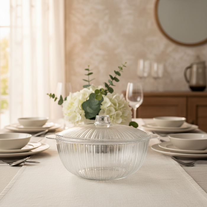 Plastic Bowl w/Lid 1014-3 20cm