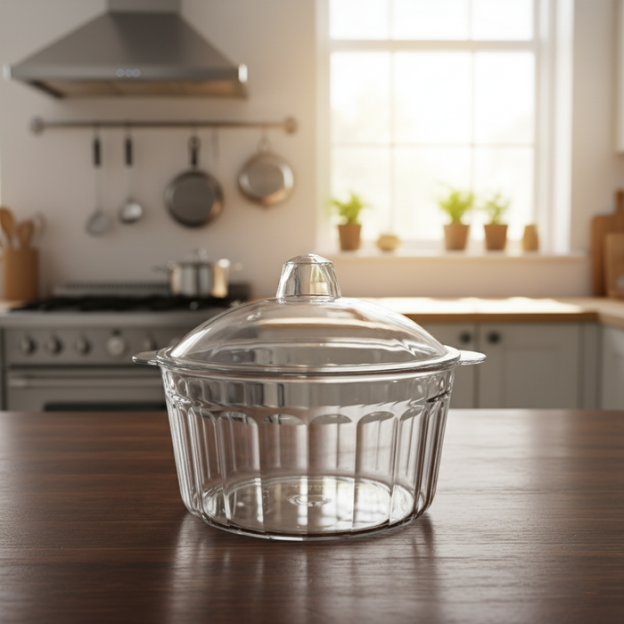 Plastic Bowl w/Lid 1013-1 16cm