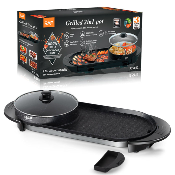 RAF Griller 2 in 1 Pot R5413