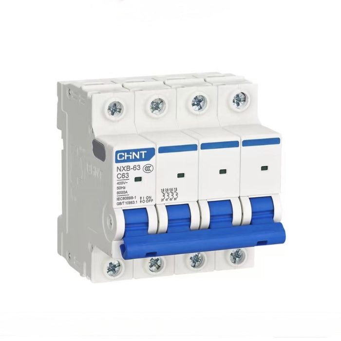 Chint AC Breaker 63A NXB-63 4P C63