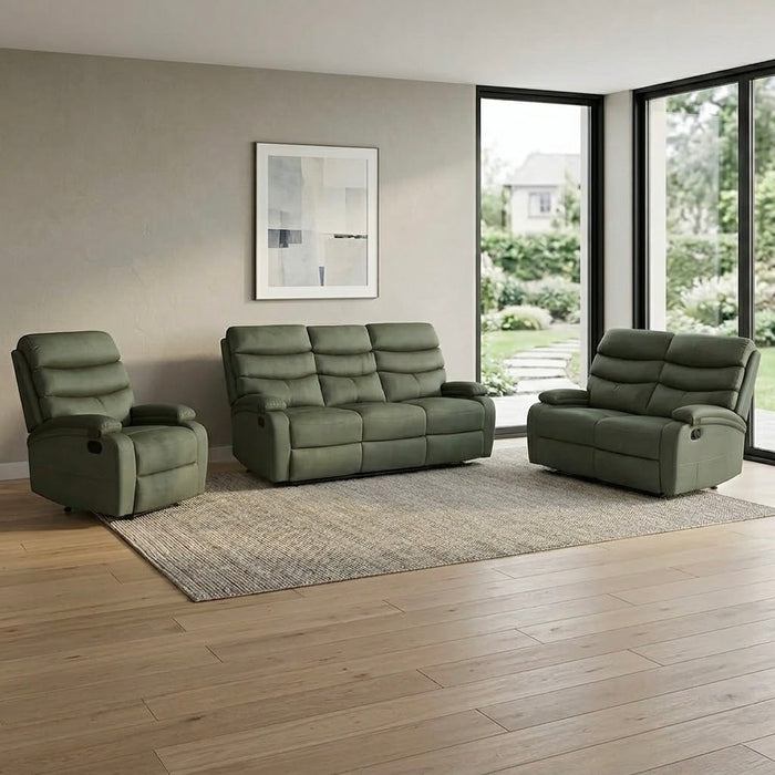 Recliner Sofa SET 8018 - 123 Brown