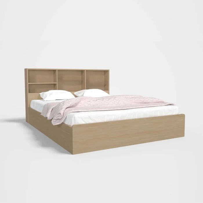 ORC Bedroom Set KING w/3D Wardrobe Winter Maple