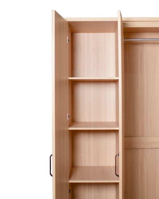 ORC Bedroom Set KING w/5D Wardrobe Winter Maple
