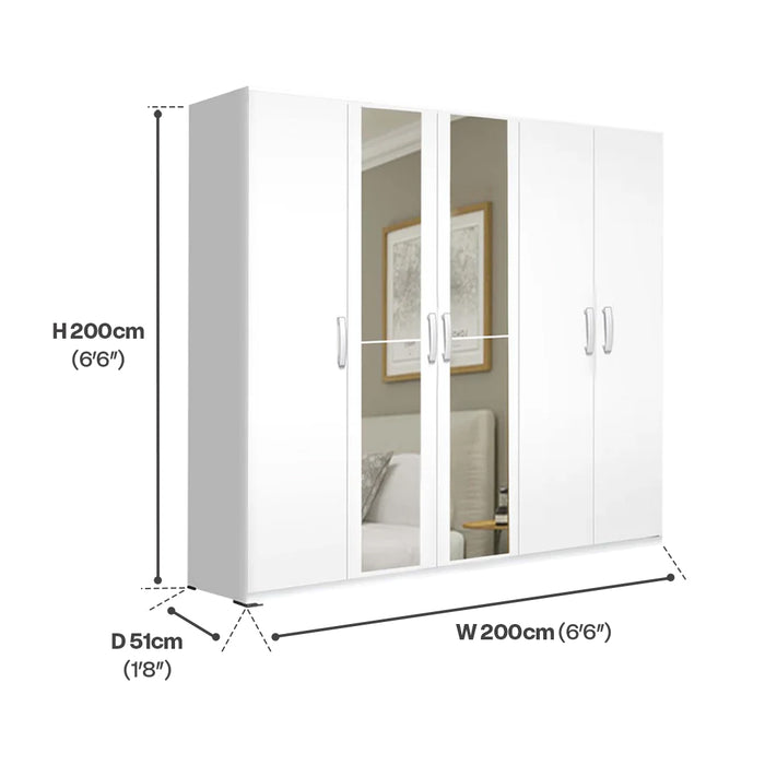 ORC Wardrobe with Mirror ORC 2019++
