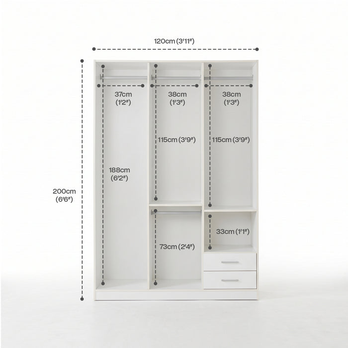 ORC Bedroom SINGLE w/3D Wardrobe