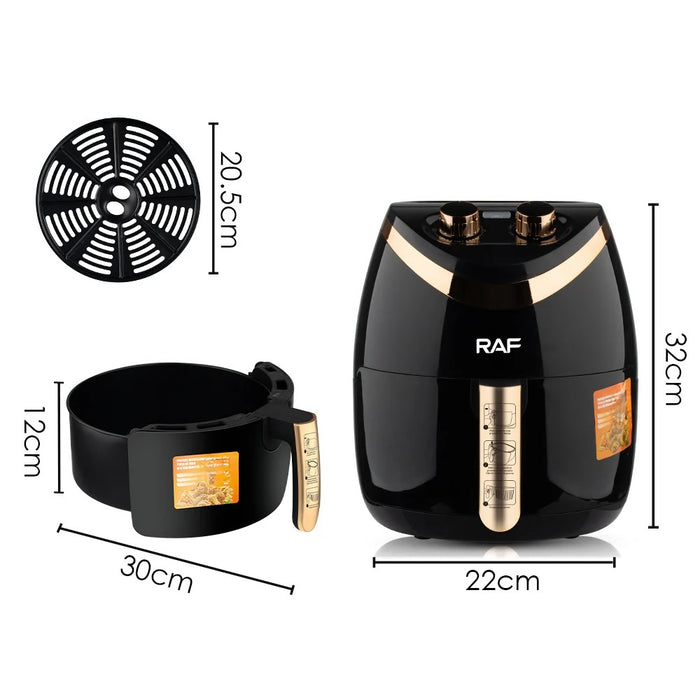 RAF Air Fryer R5232B 5.8L