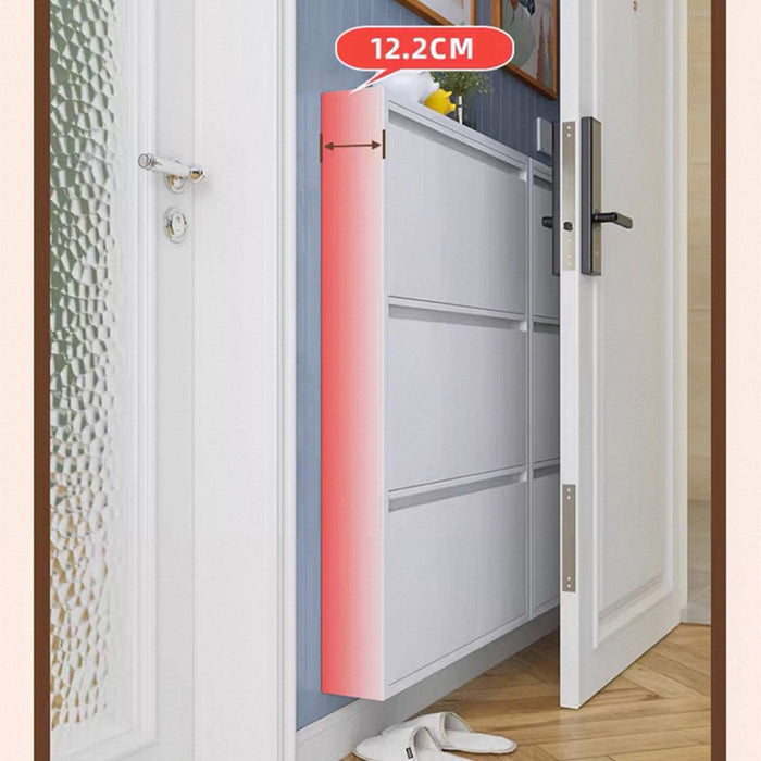 Wall Shoe Rack 4 Layer 1366 White