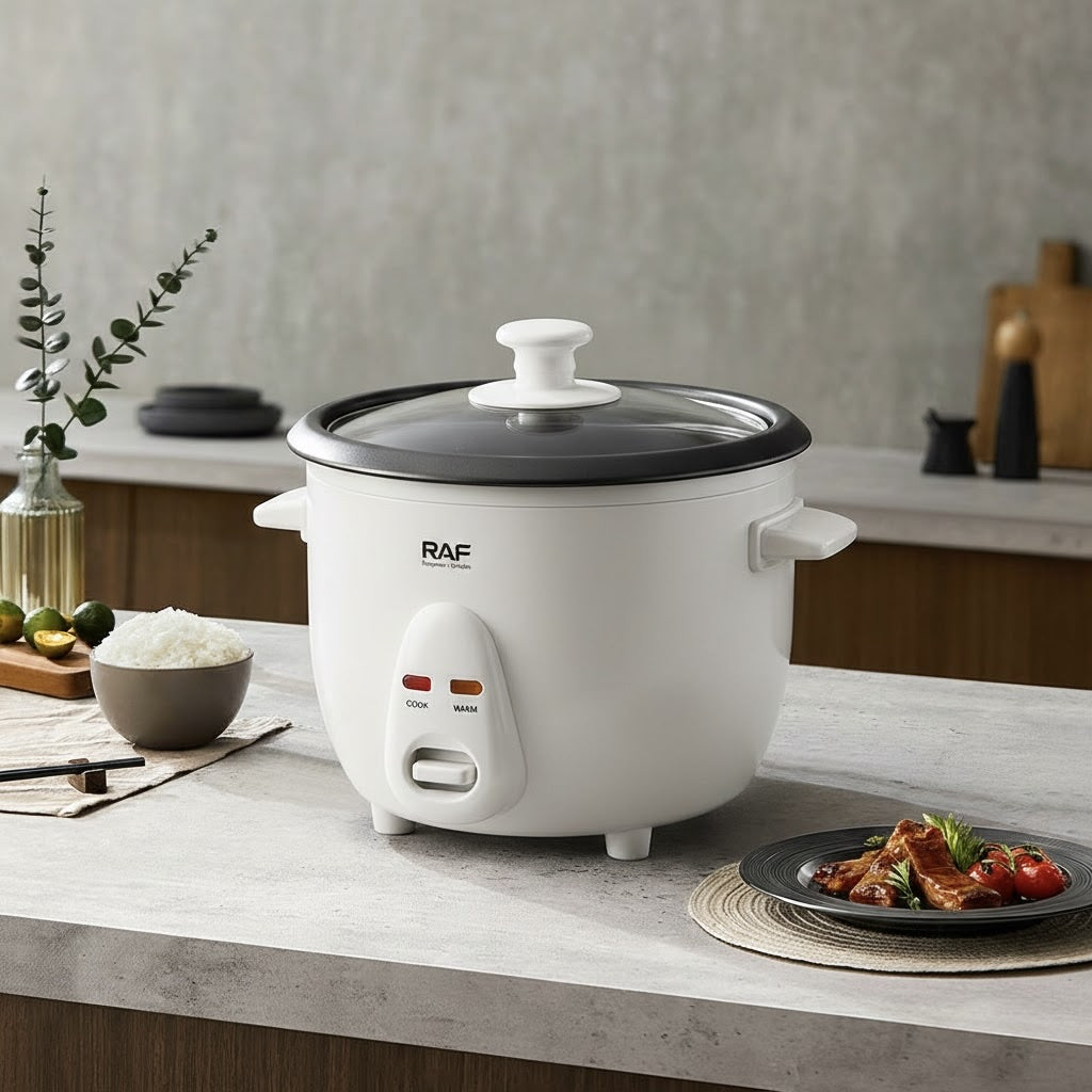 RAF Rice Cooker R0103 (1.2L) — GoldenGate-Maldives