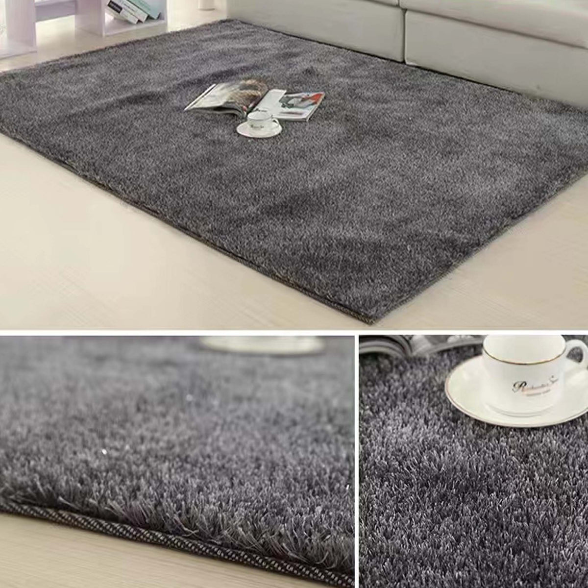 Rug Plain Fluff 120x180 — GoldenGateMaldives