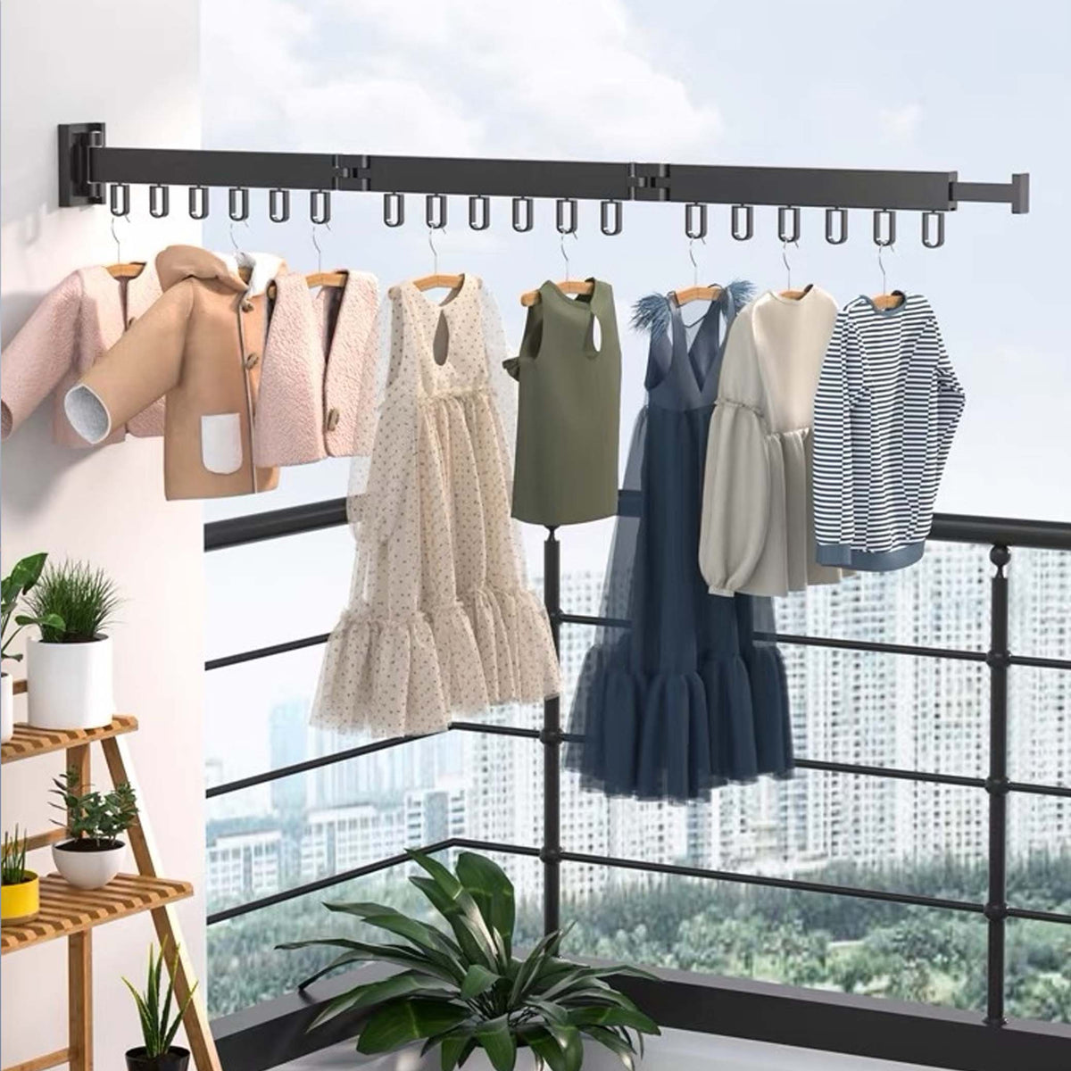 Balcony Rack 1Z-60CM — GoldenGate-Maldives